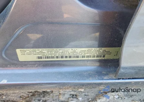 2009 Volkswagen Jetta Se z USA, uszkodzony, nr VIN 3VWRZ71K39M019476